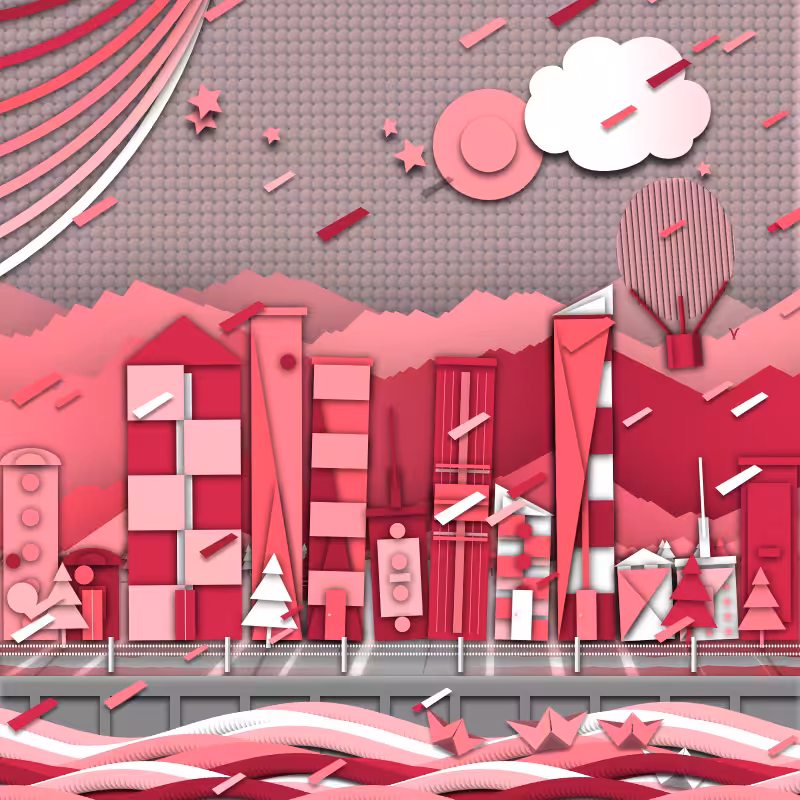 Paper Art 2.5D #86