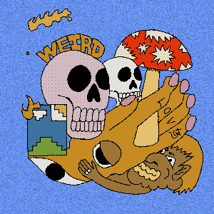 Weird▲Klub Gallery Collection: Mint Weird Repeat