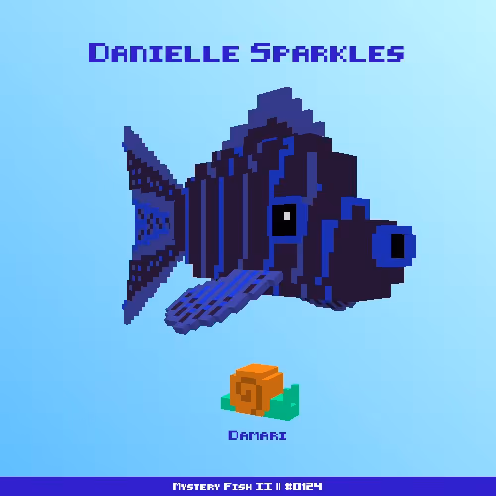 Danielle Sparkles :: Mystery Fish 0124/1000