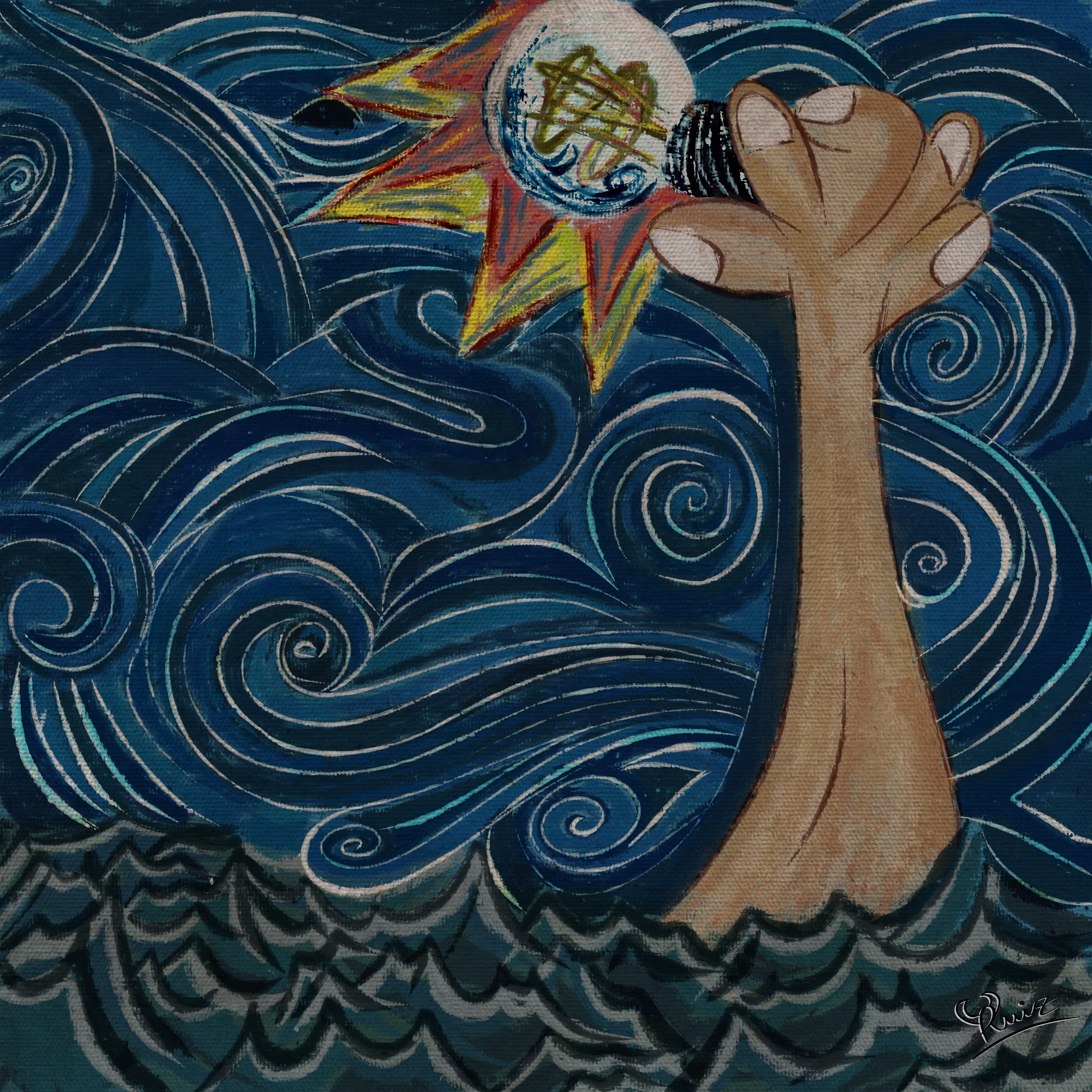 El faro en la tormenta