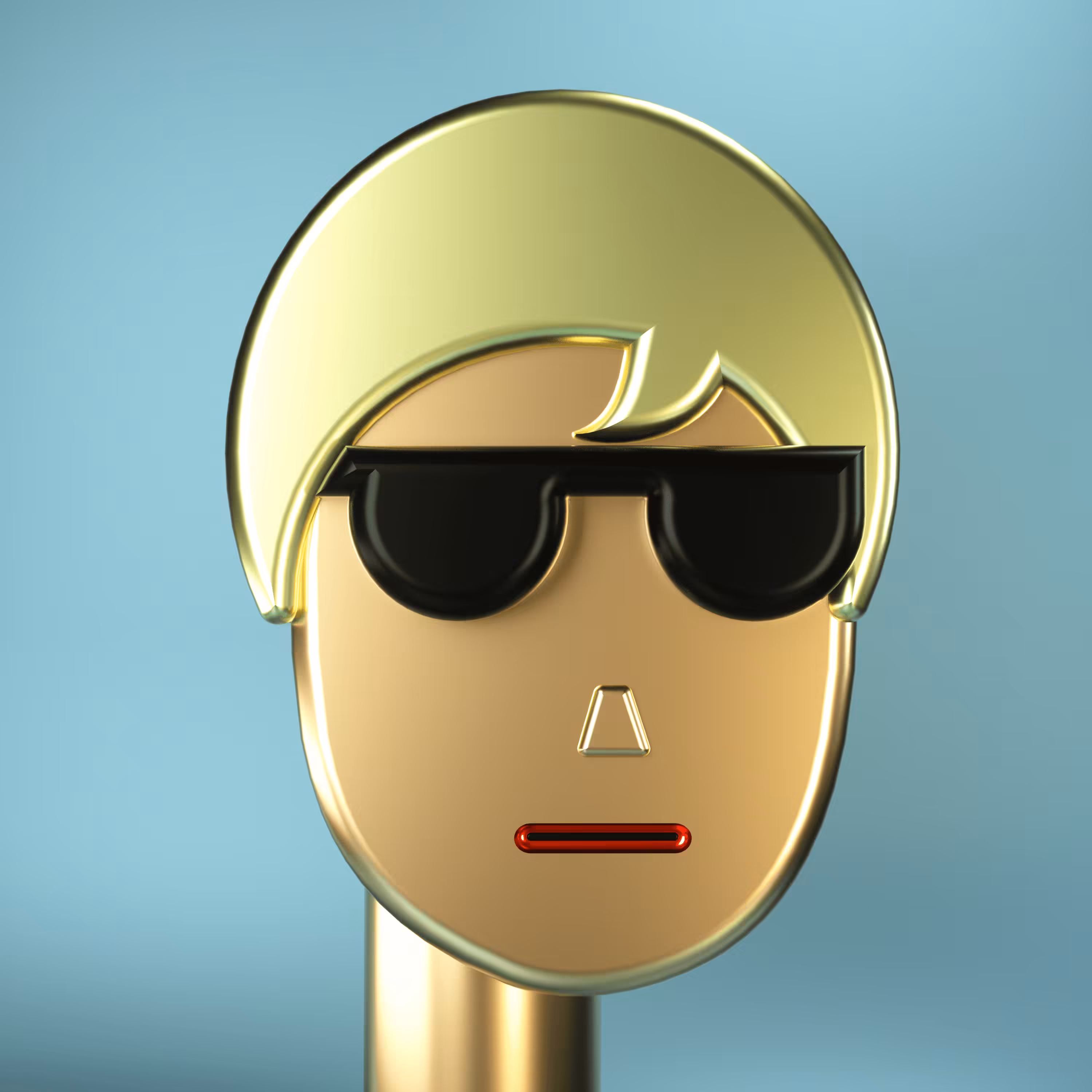 3D Chrome Punk #0830