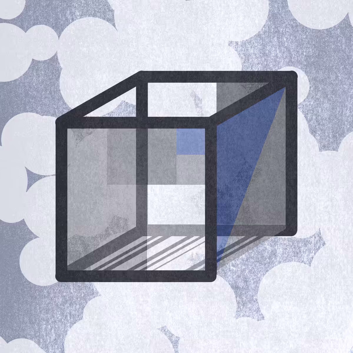 CryptoBauhaus: Detached: Blue