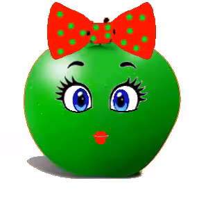 Fruitle team Little Miss Ella Green Apple