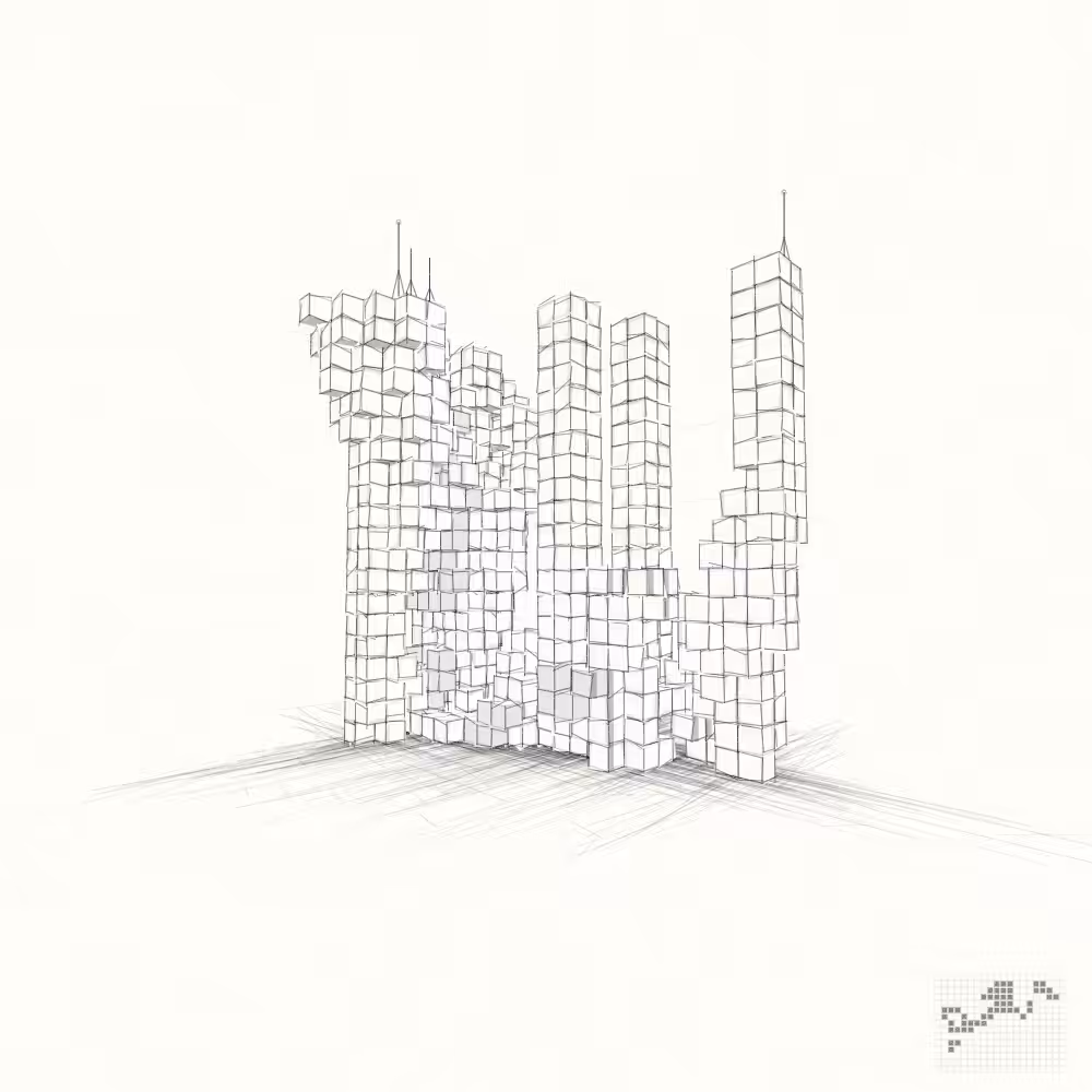 Parameterized Cellular Skyscraper