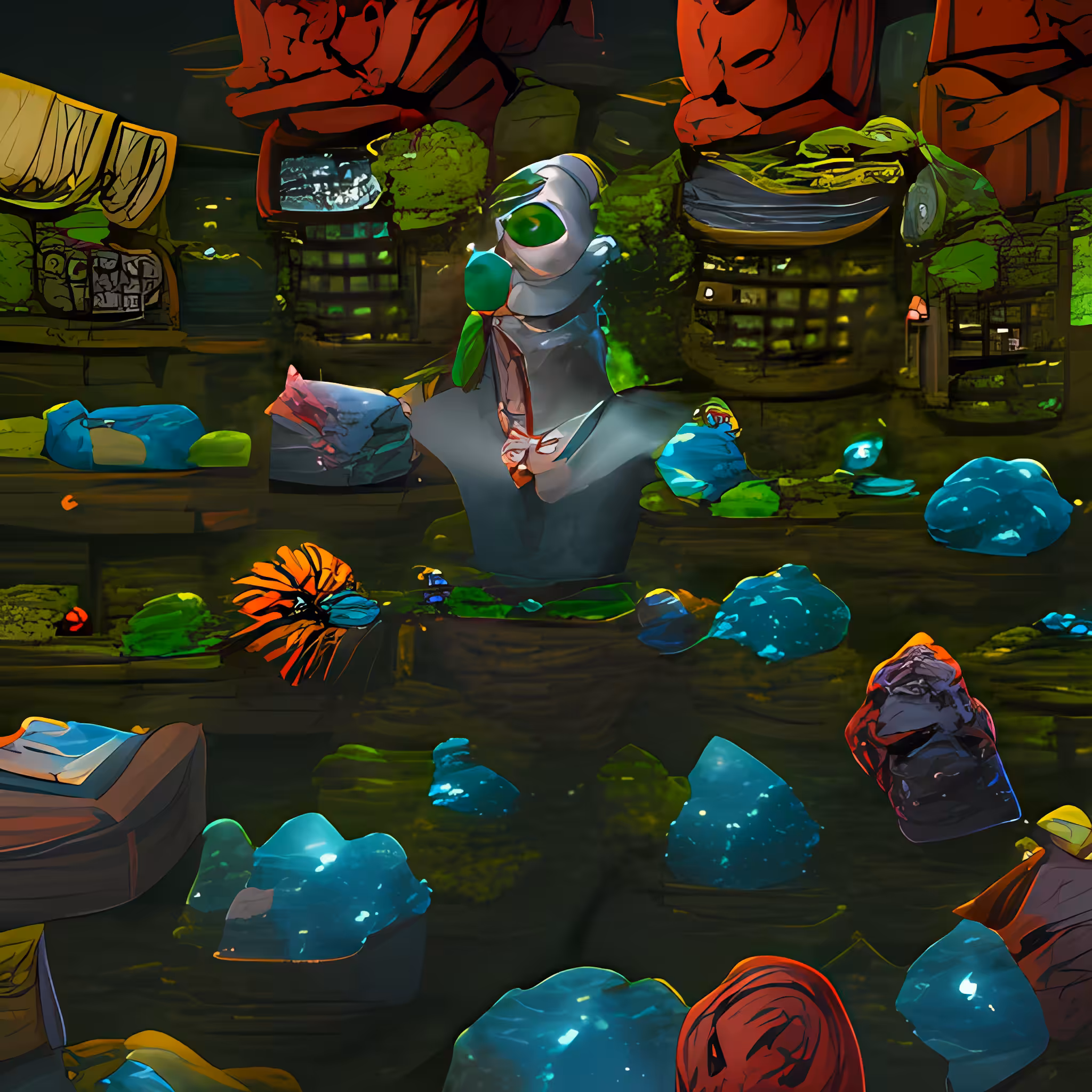 Cyborg Shaman Parts #00