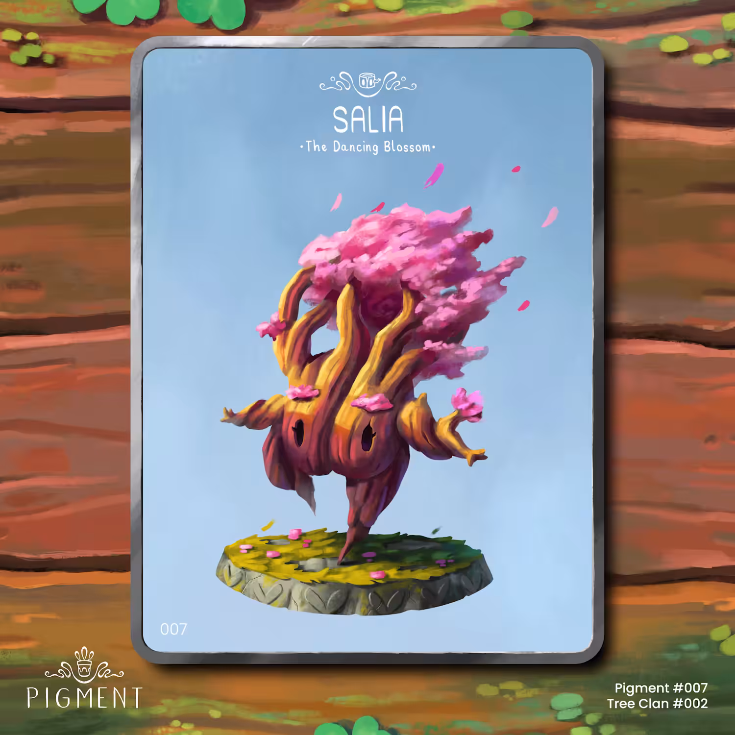 Pigment 007, Salia the Dancing Blossom
