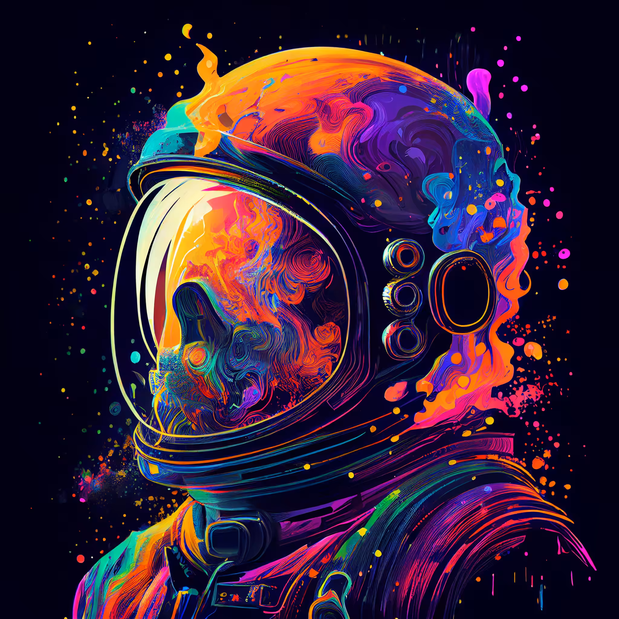 Psychedelic astronaut