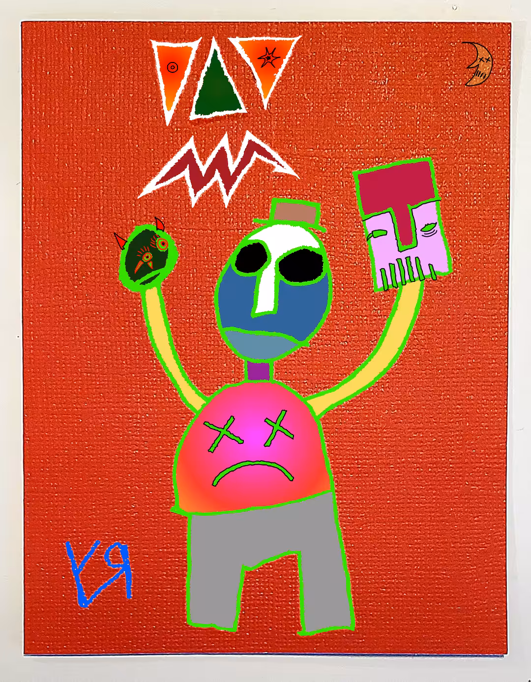 "Puppets and Puppeteer" by Richard F. Yates (Holy Fool)
