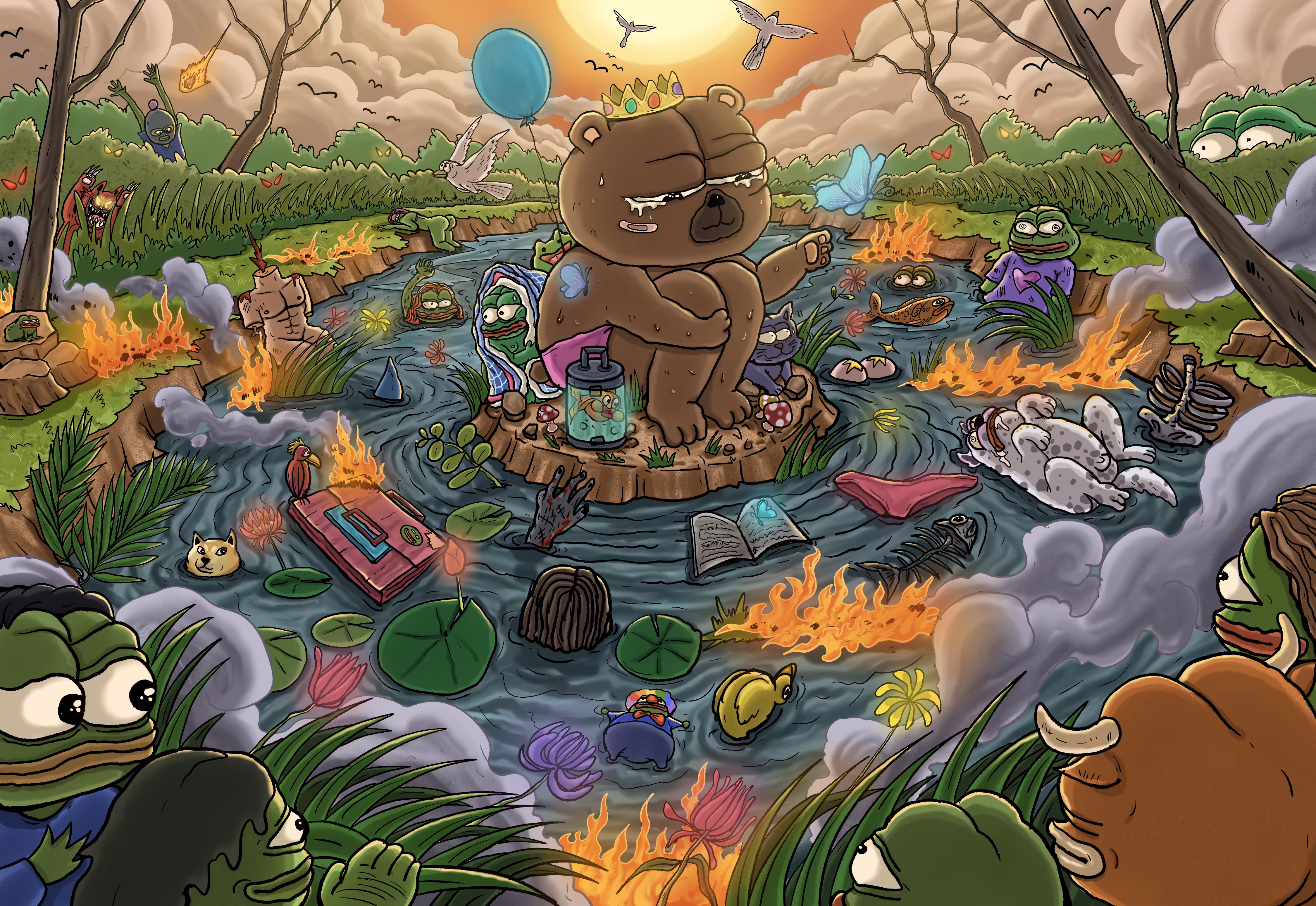 Lonely bear