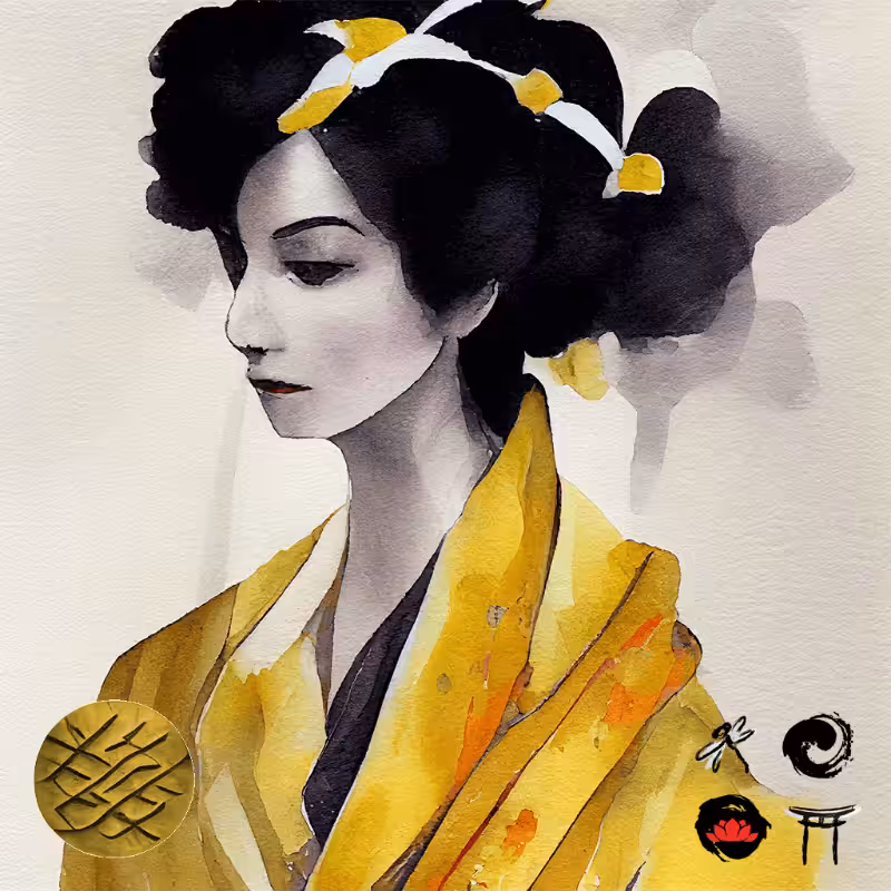Yellow Geisha #17