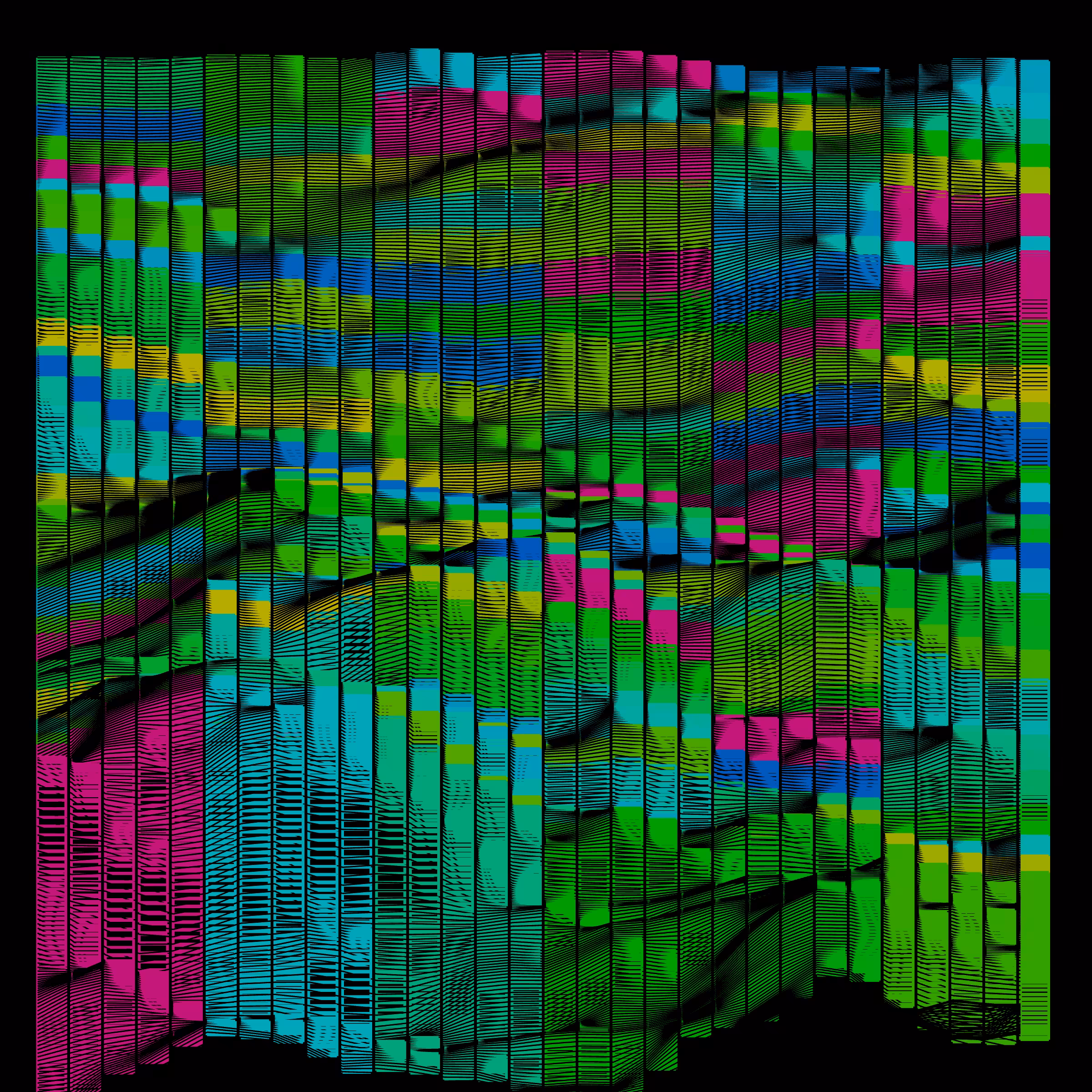 Rainbow mountains #74