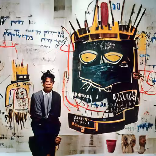 Basquiat mask 2 
