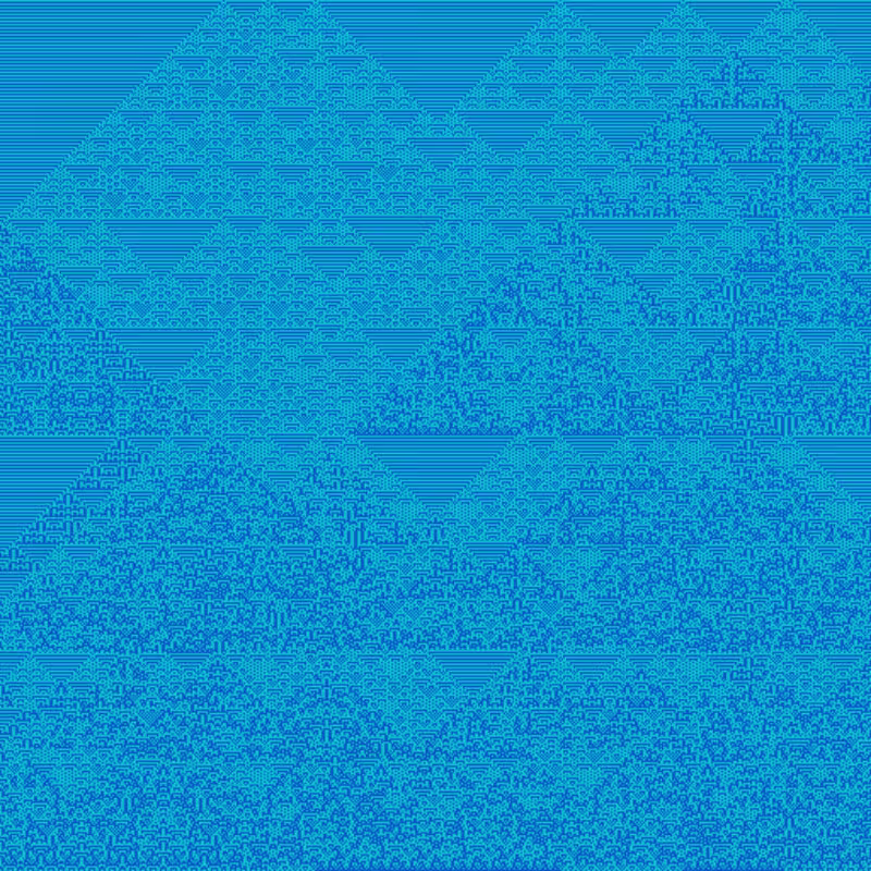 Totalistic Cellular Automata #206