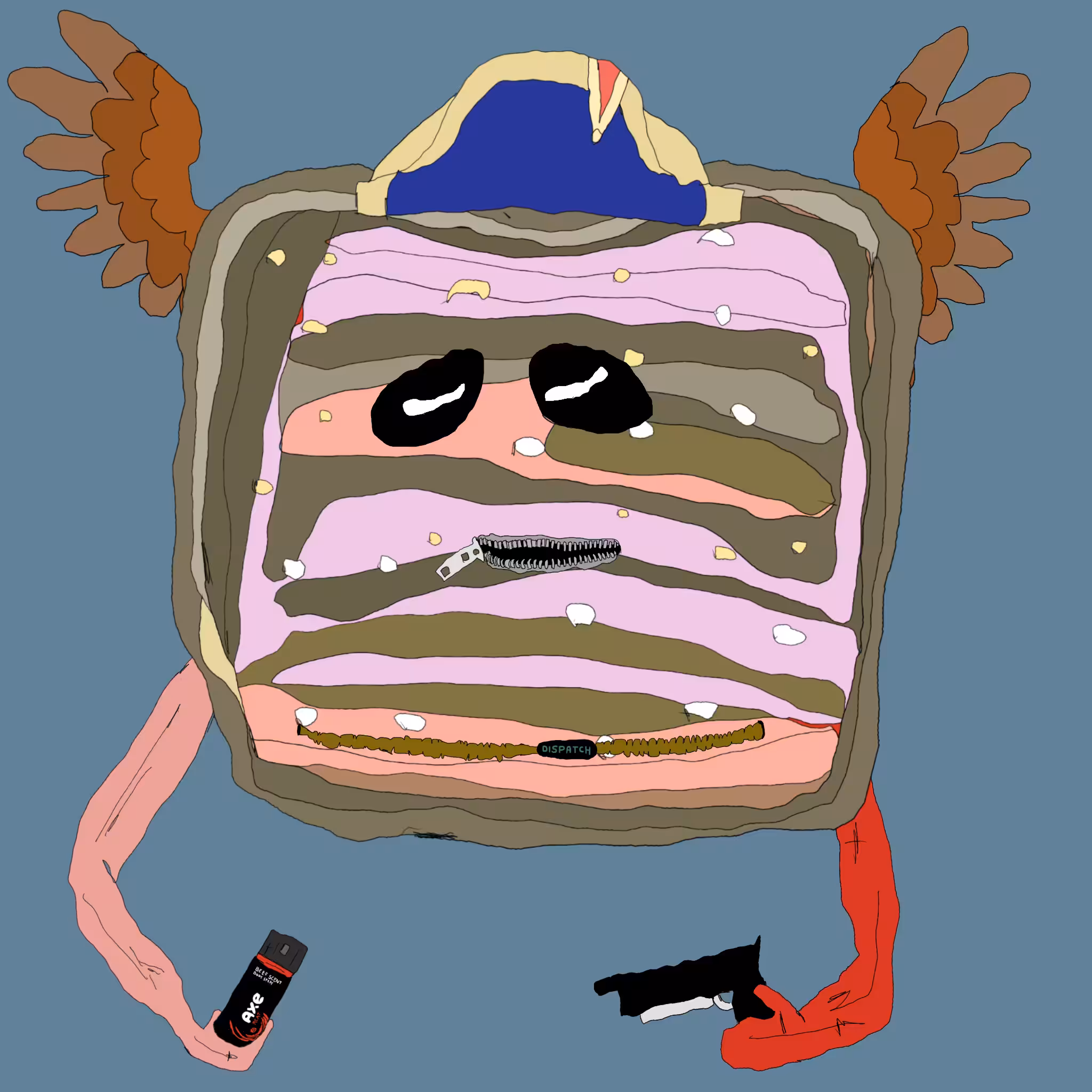 gristle buddeez worldwide: buddee #304