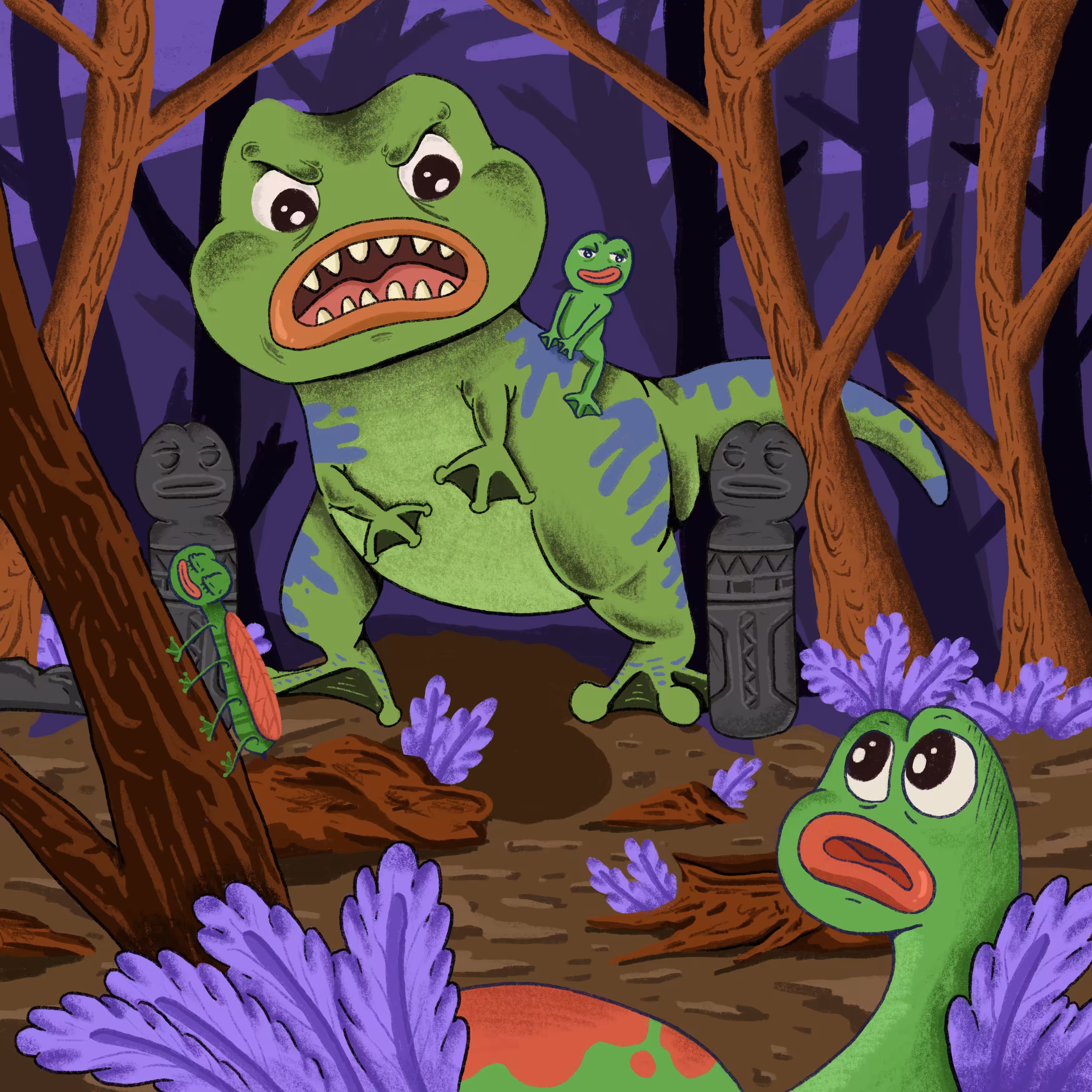 Adventure of Pepesaurus