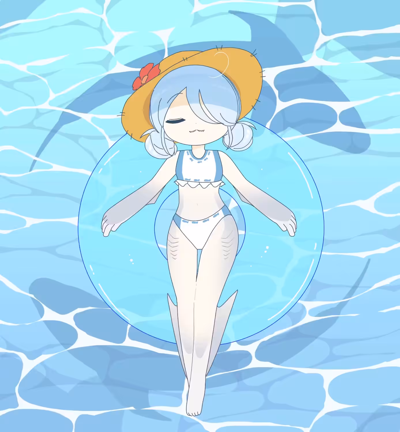 shark's day off
