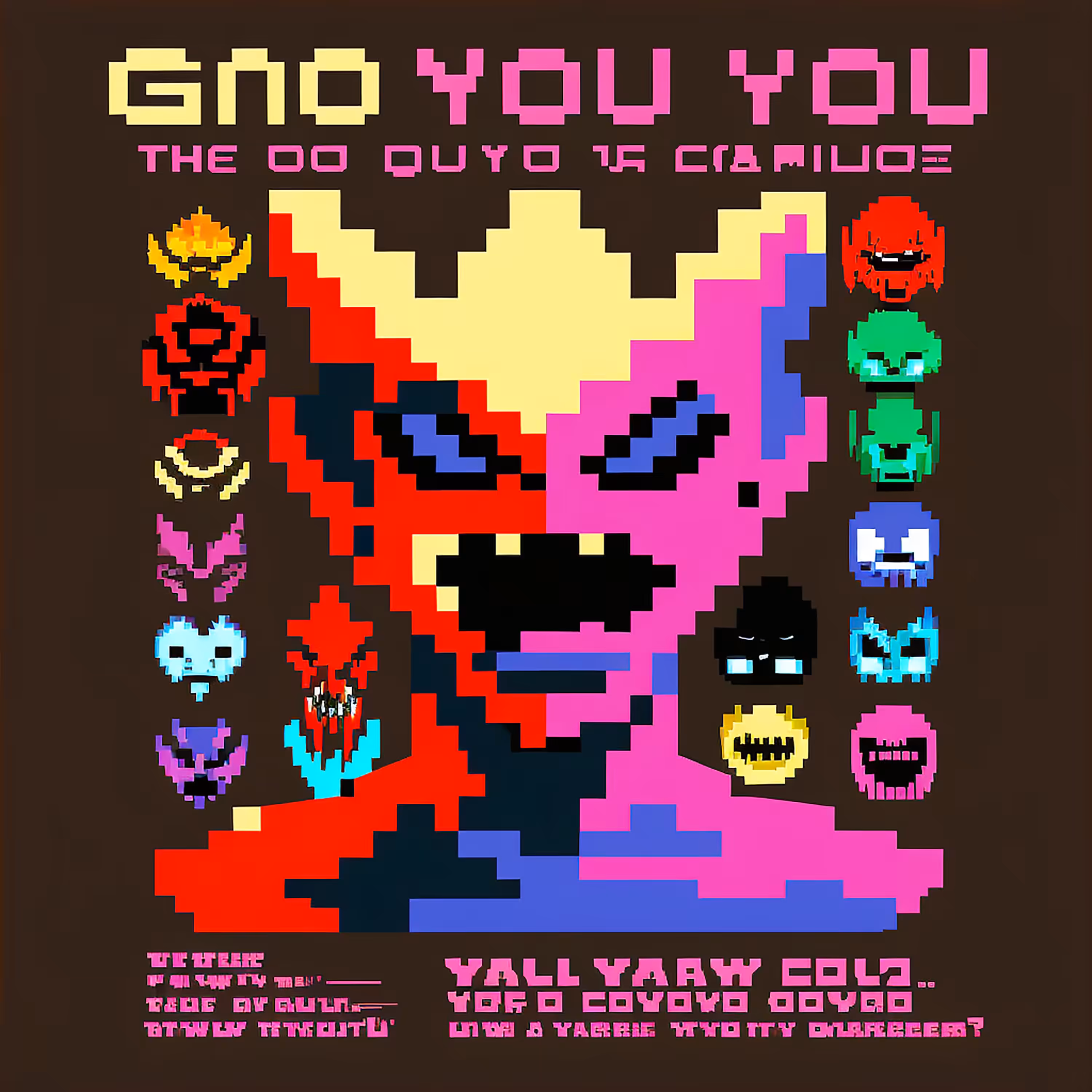 Pixel Game Posters #146