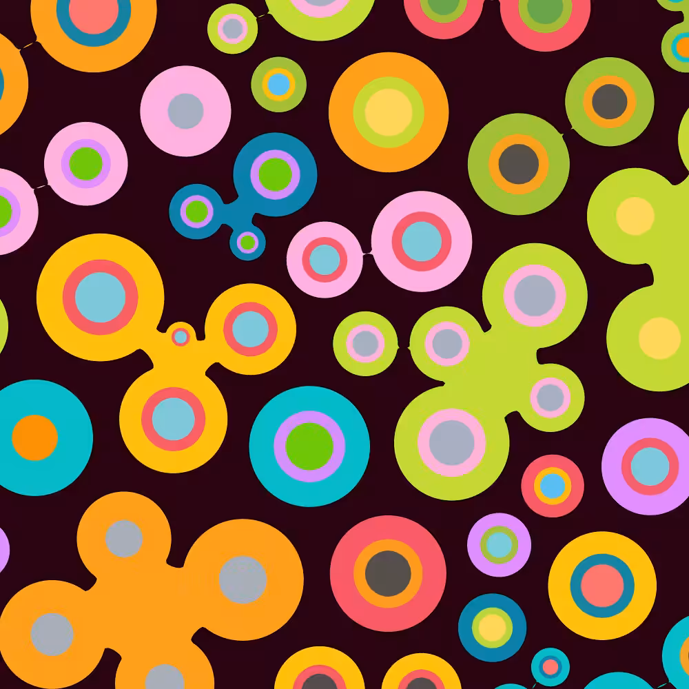Colorful cartoon shapes(free edition) #8