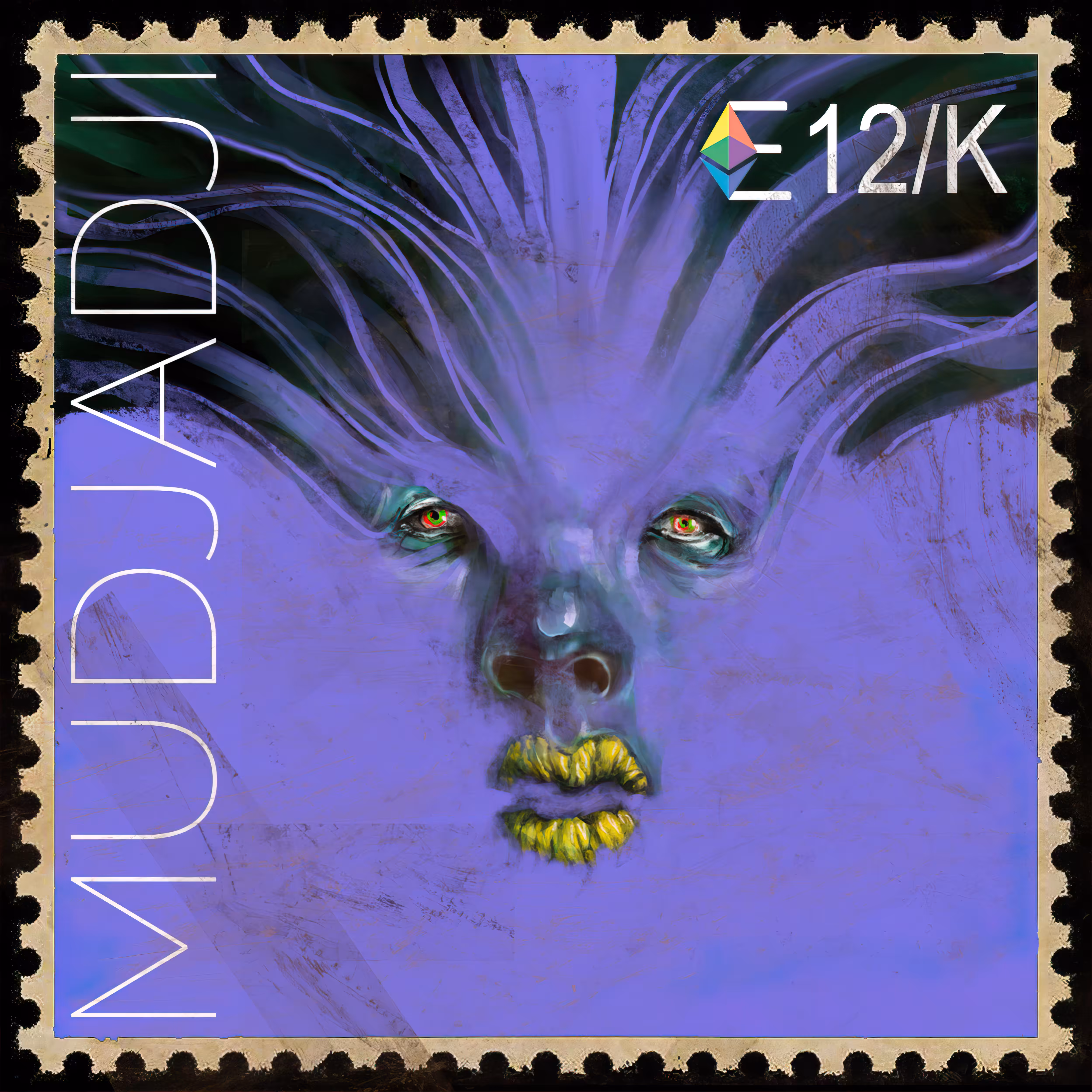 Monztrs Stamp MUDJADJI