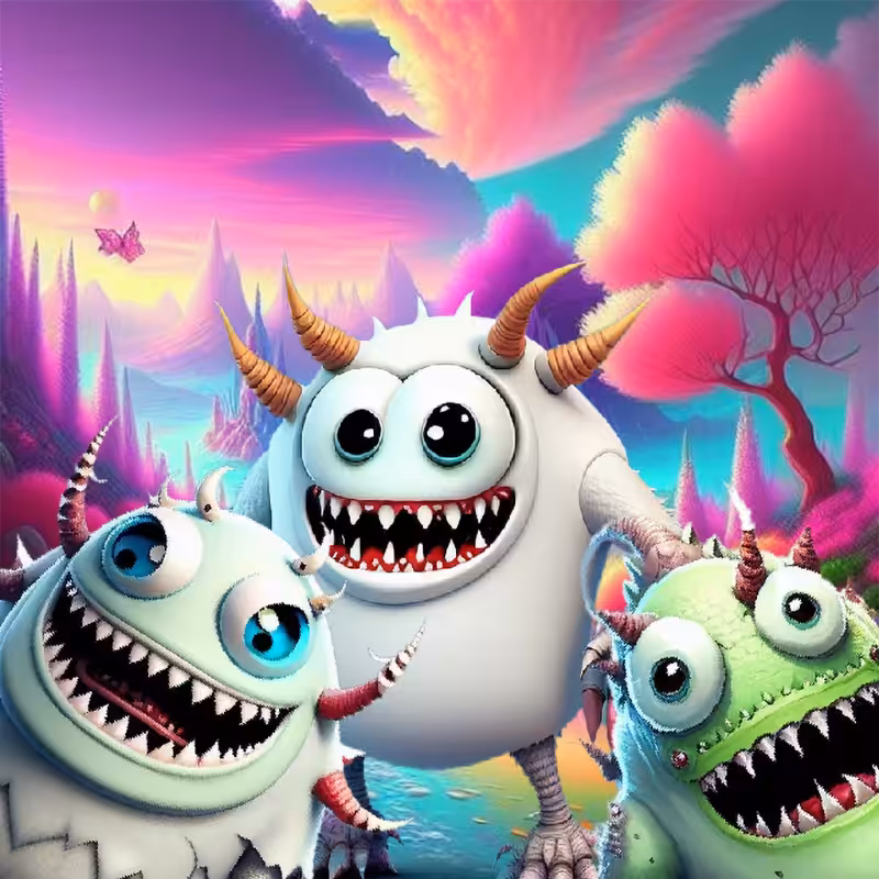 Candy Monsters #12