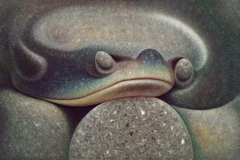 A Stone Frog