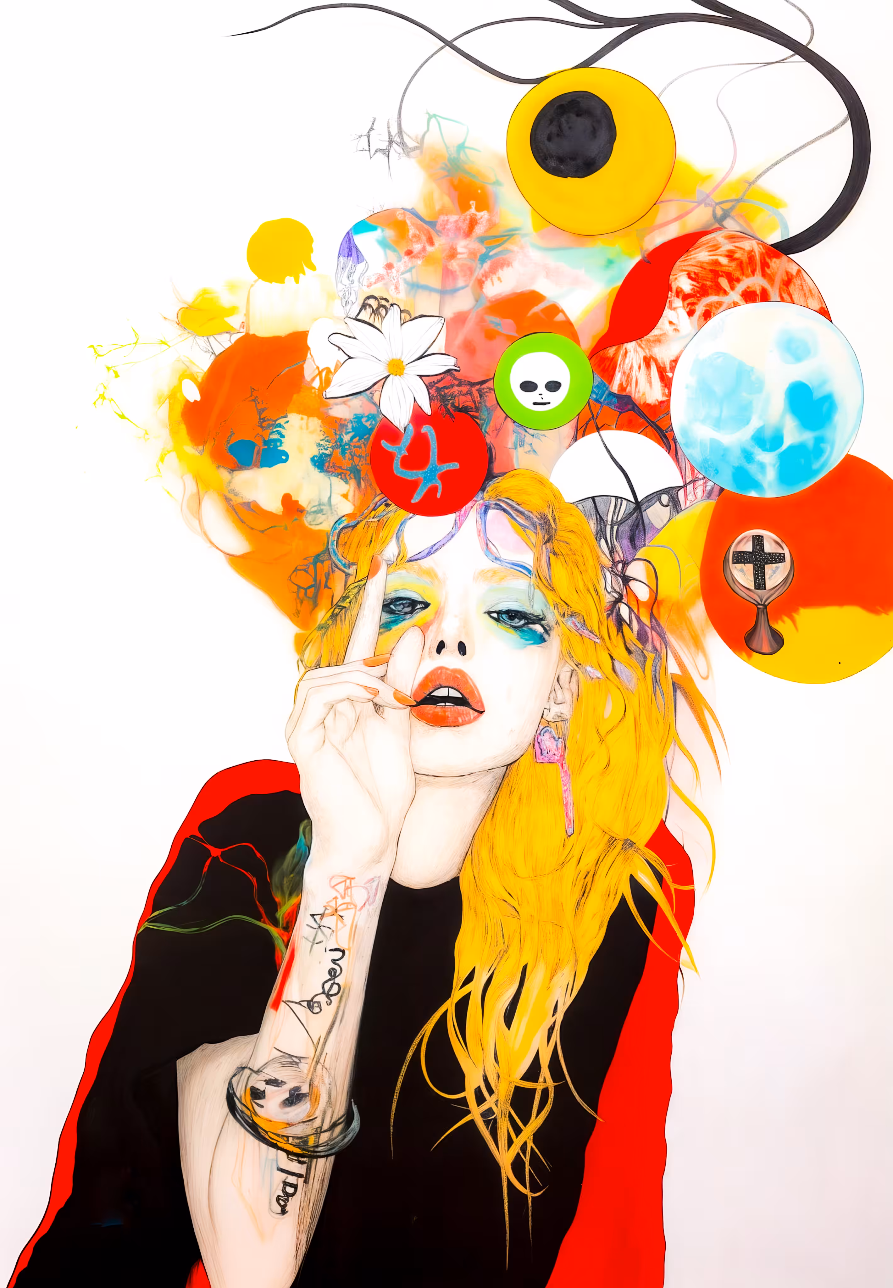 Painter Girl Painting