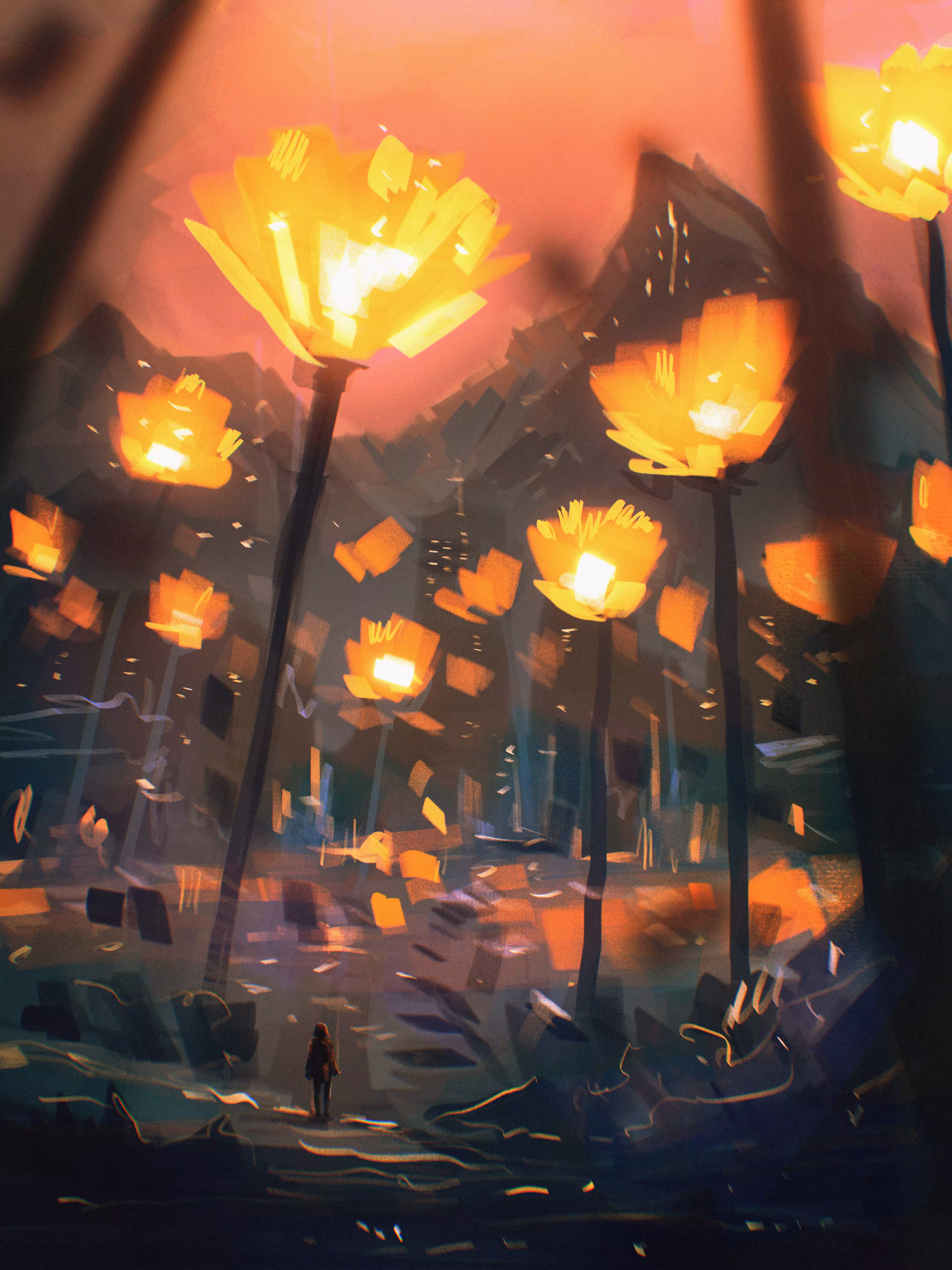 through the thorns