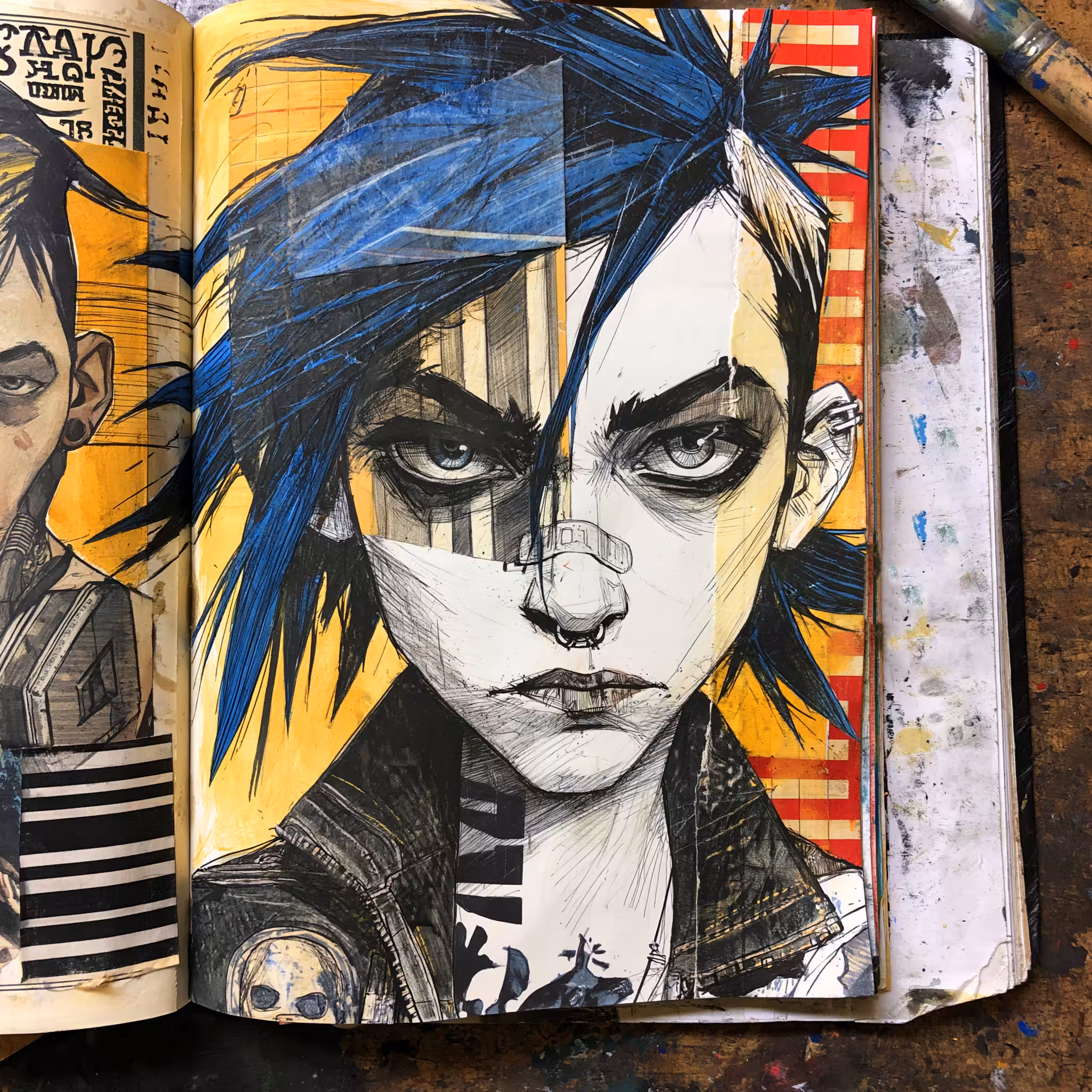 Punk Girl (Illustration)