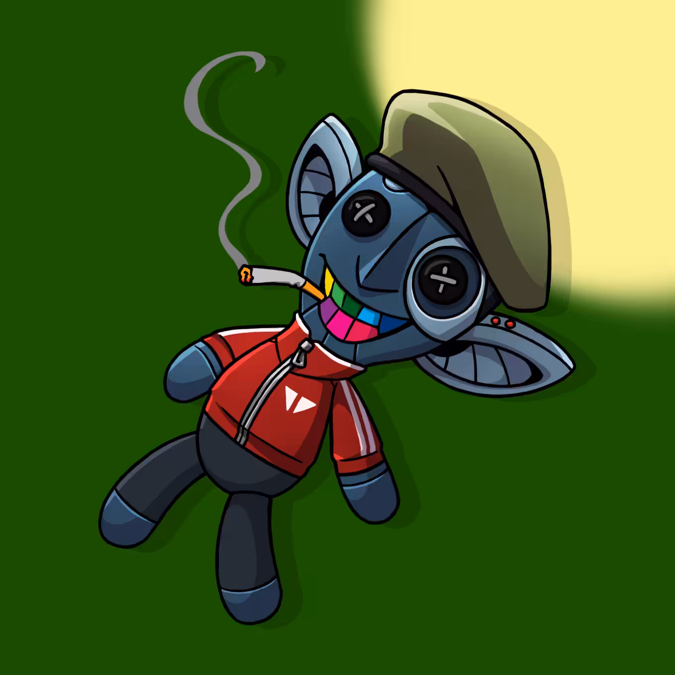 #1898 Sneaky Vampire Teddy
