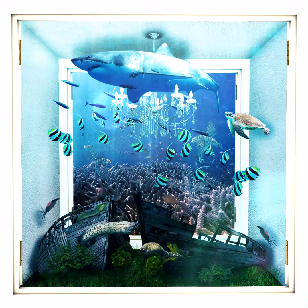 Ocean Window Still Life