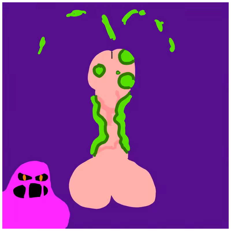 Decayed Dickgenerative Art #33