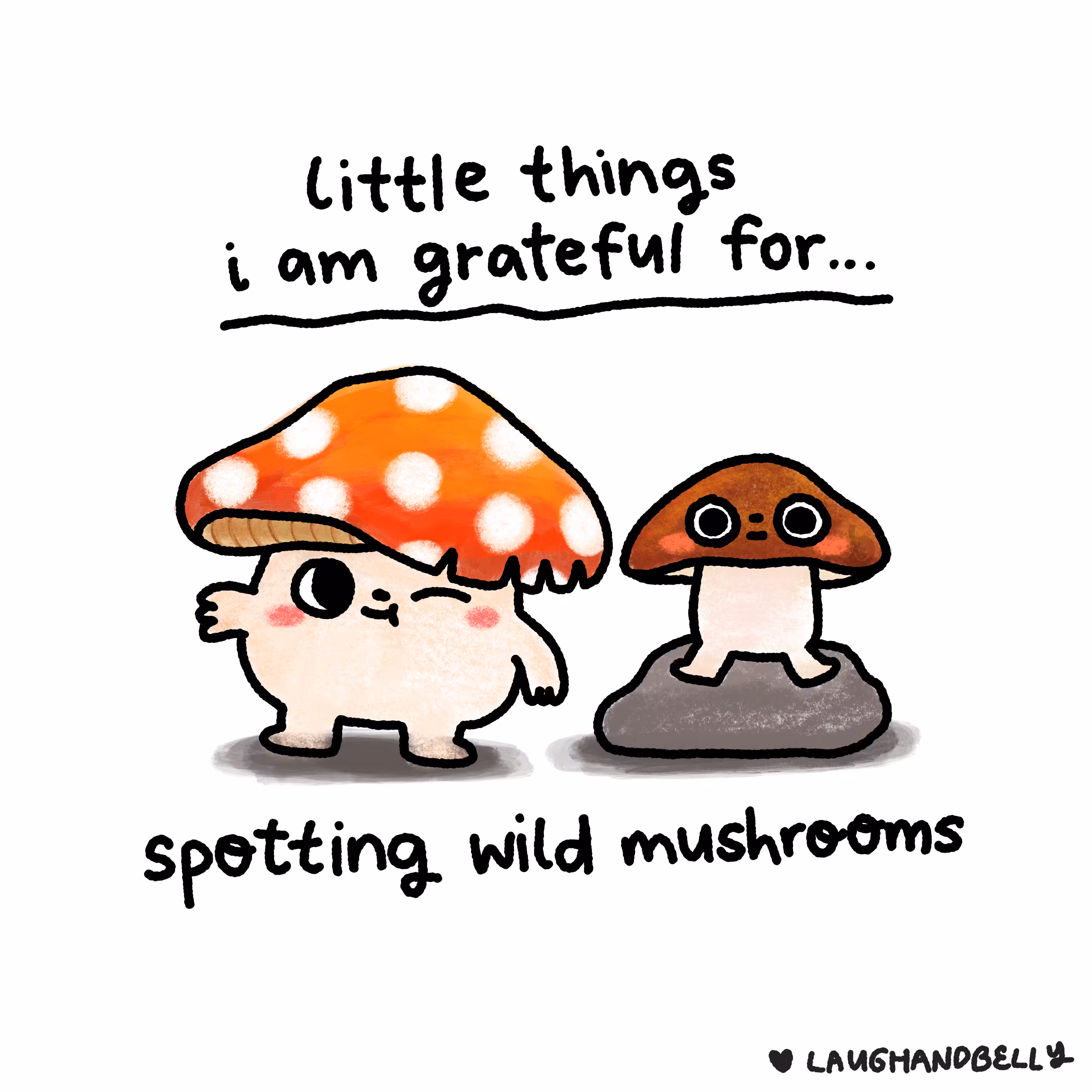 little things i am grateful for: Spotting Wild Mushrooms