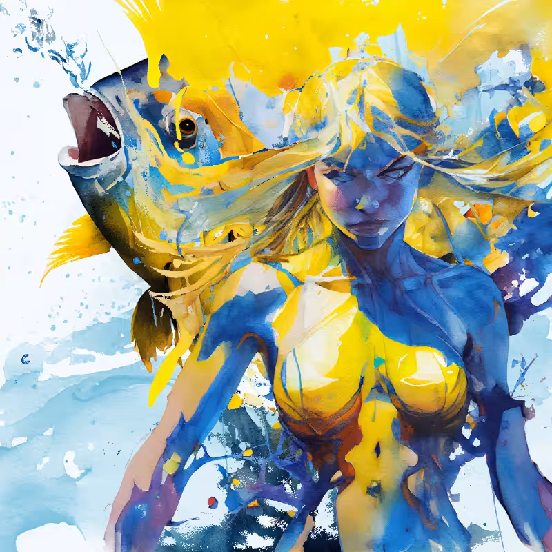 Artemis and Fish #7