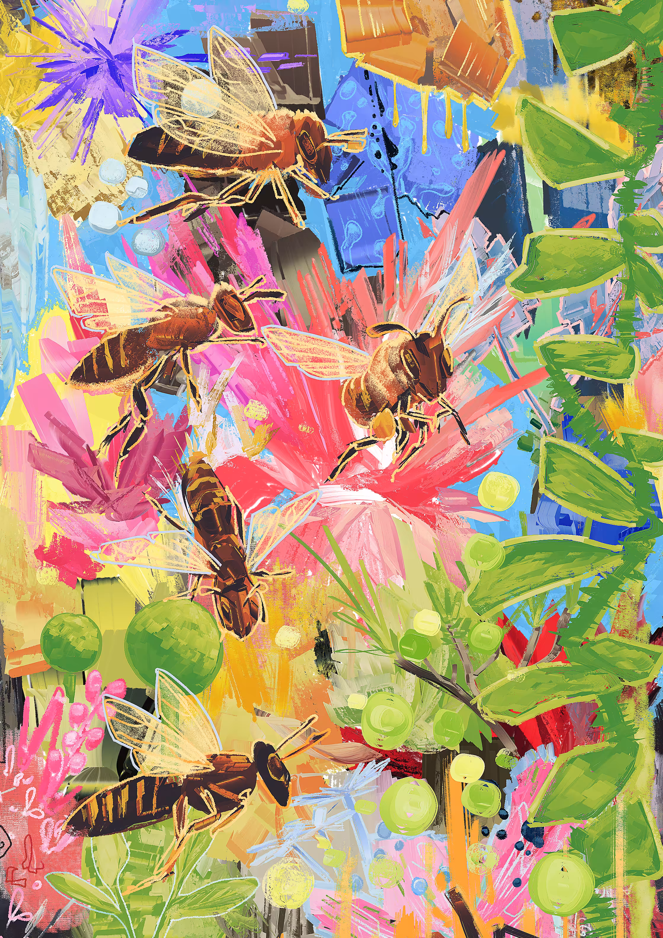 Splash of Bees