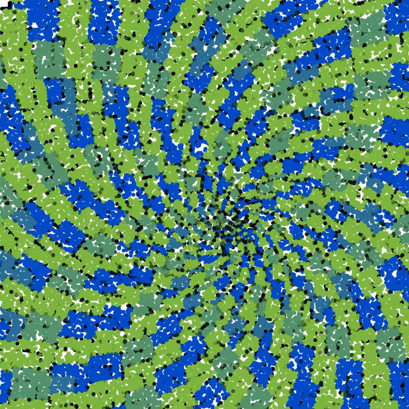 Mosaic or stained glass drops #115