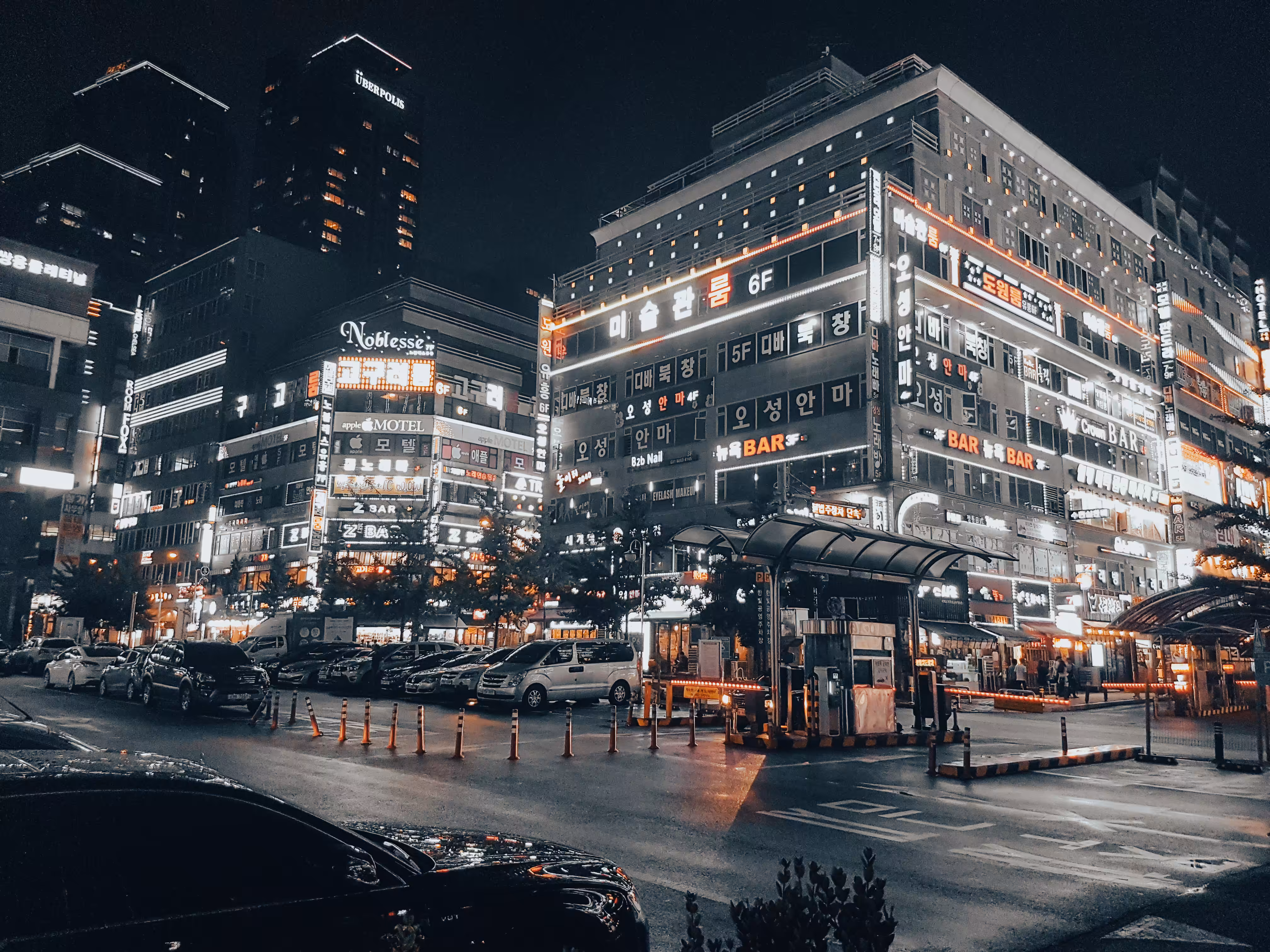 The night in Korea
