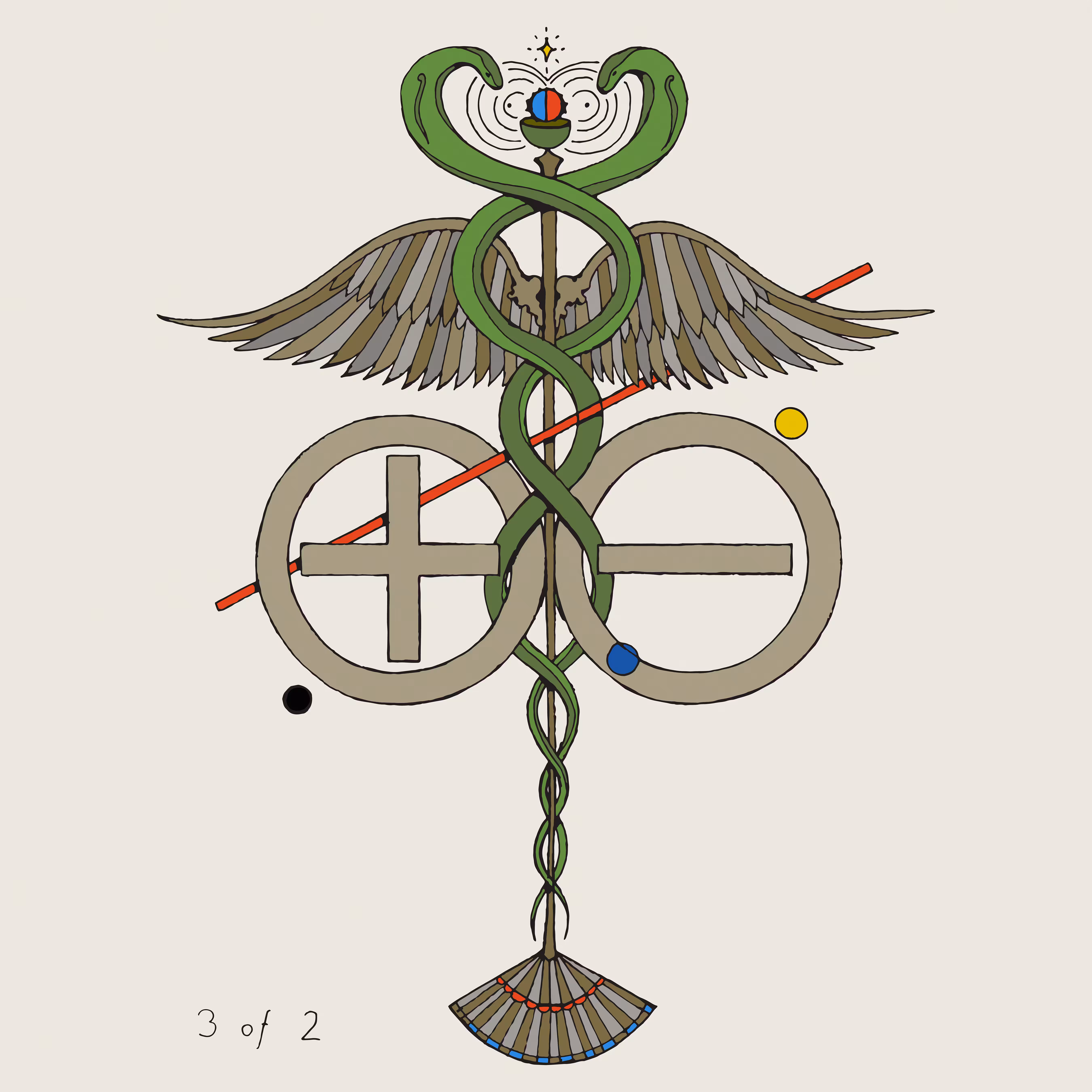 POLARITY CADUCEUS  ☤ -