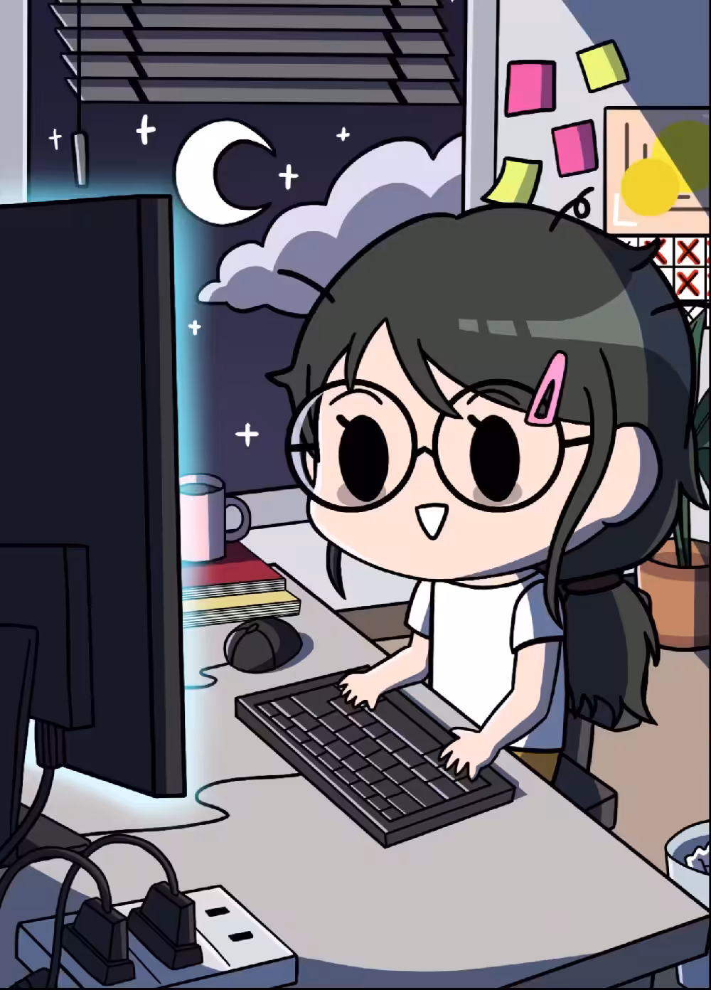 The Cat's Paw and freelance girl