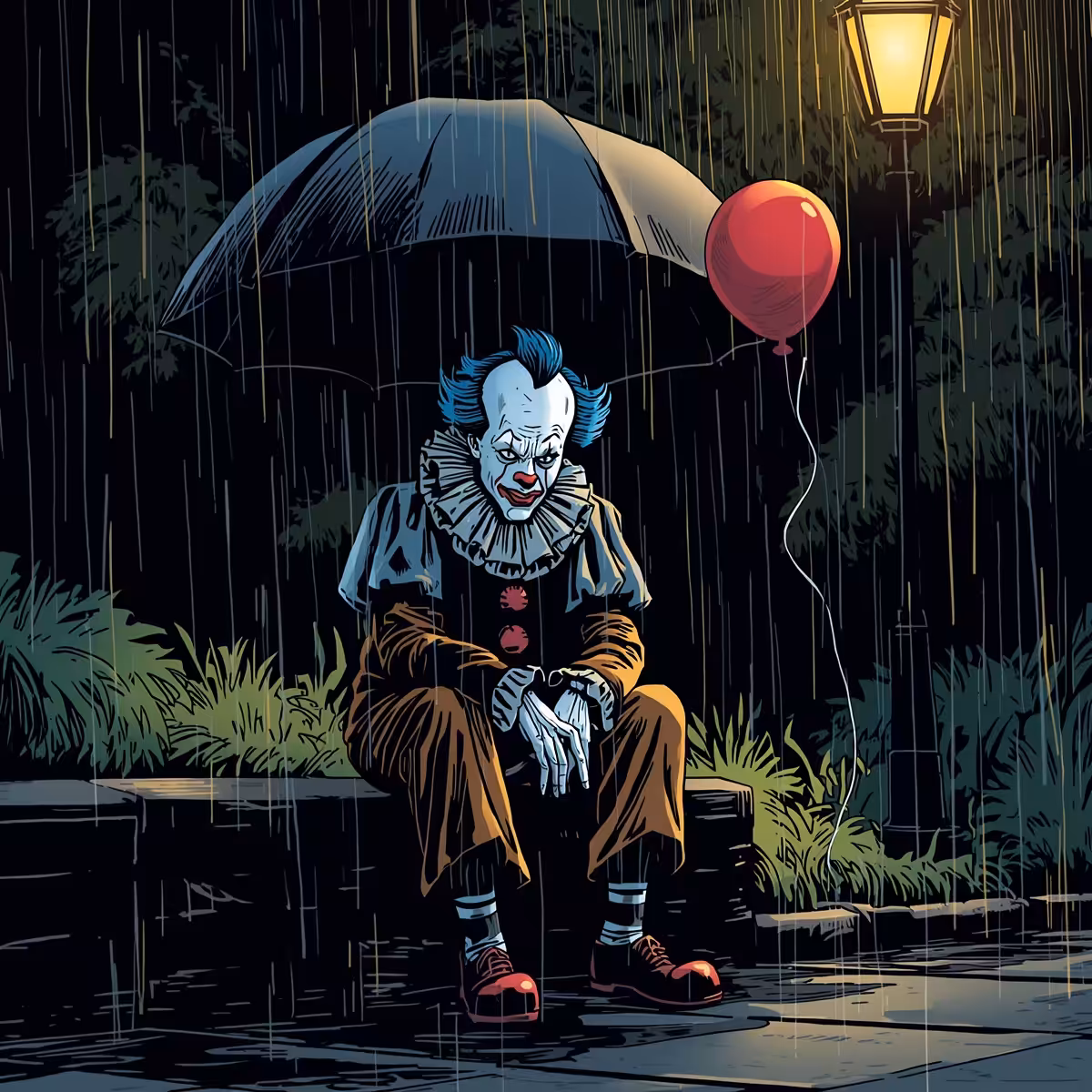 Melancholy Under the Red Balloon