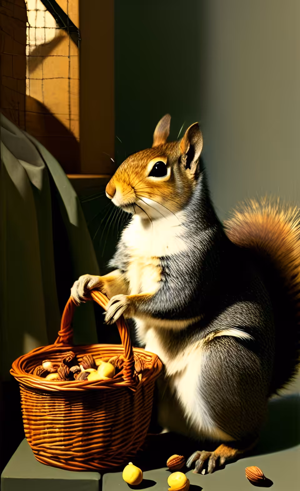 Squirrel with Nuts