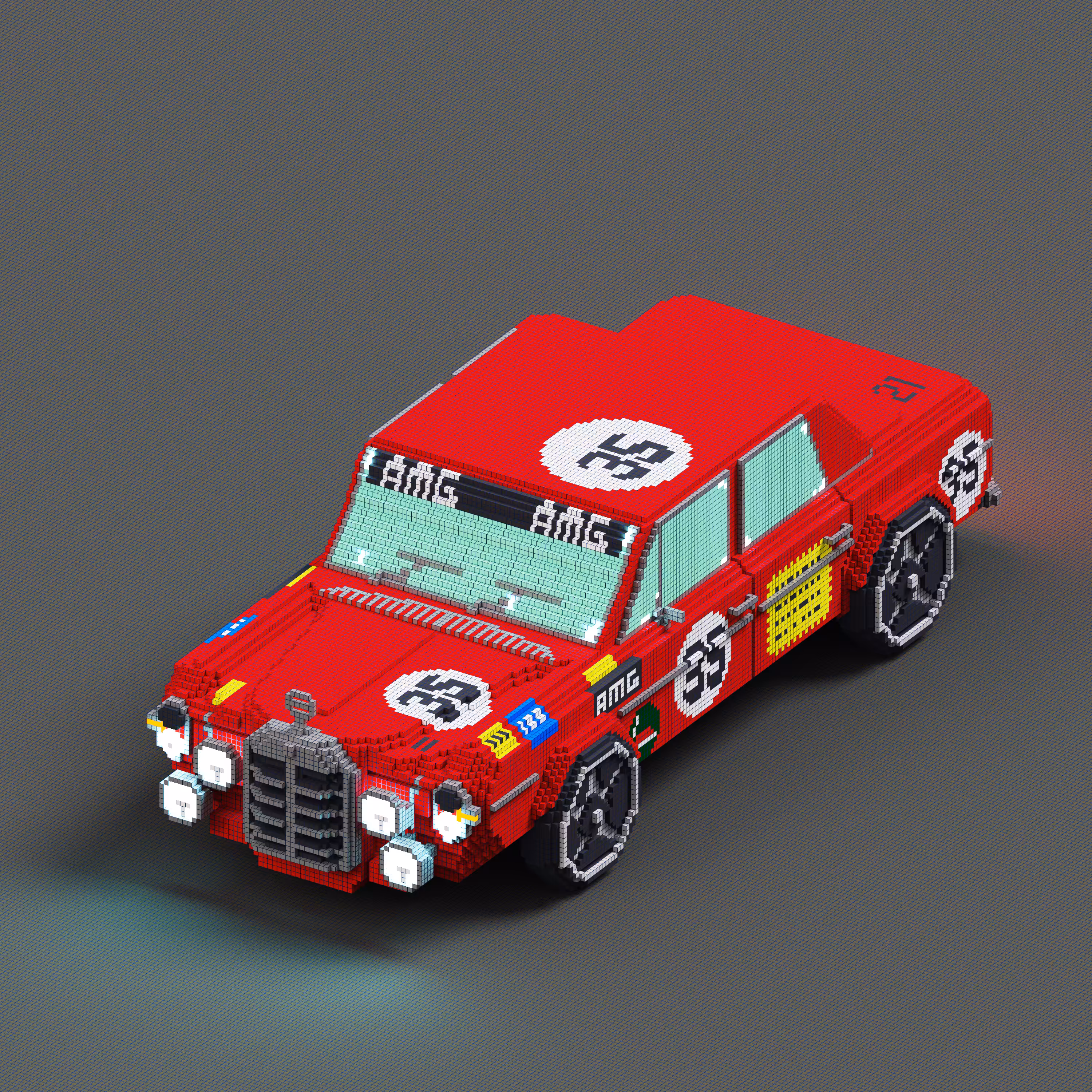 KINΞGARAGE 13 - Mercedes-Benz AMG 300 SEL "Red Pig"