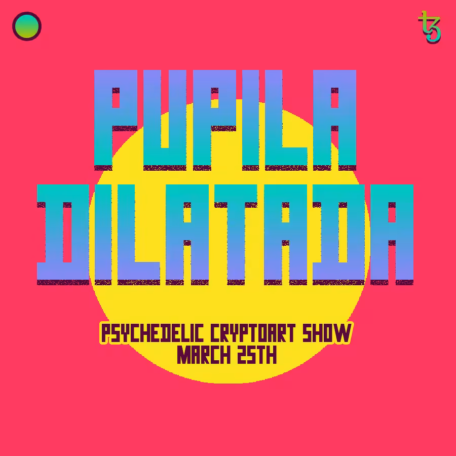 Pupila Dilatada Flyer