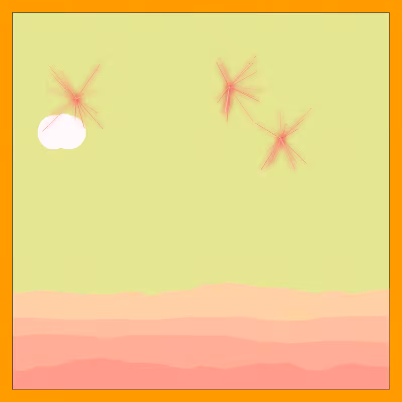 Seas of hills #19