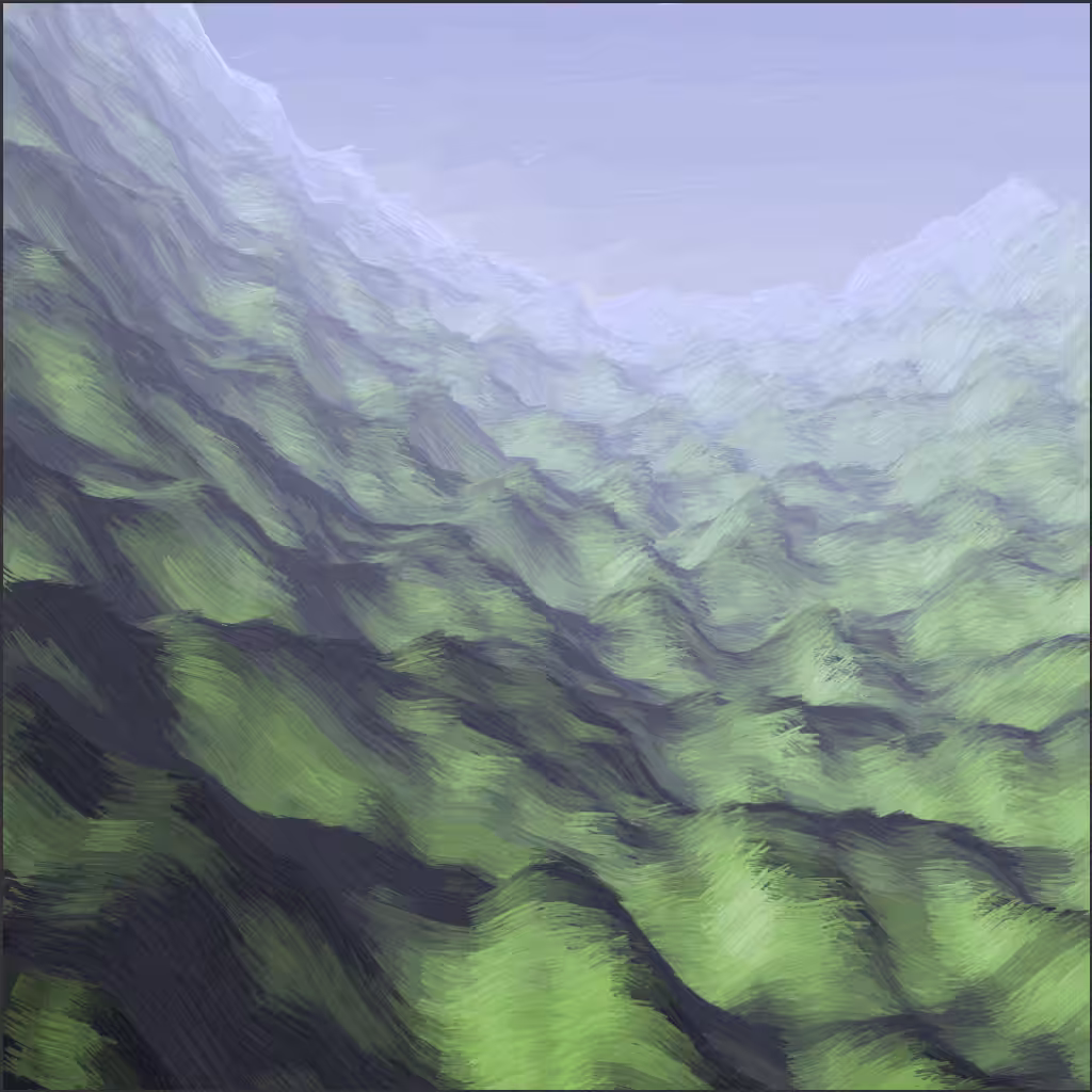 Lush Fields  #149