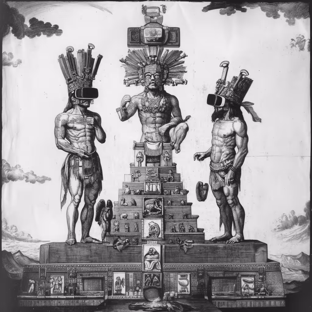 Toltecáyotl: Pyramid of (v)ritual growth