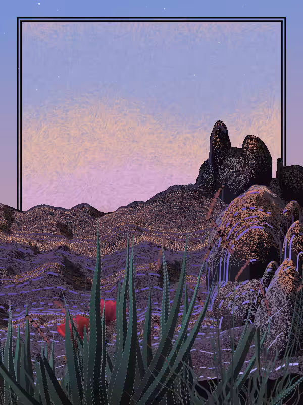 Desert Sun Rising #4