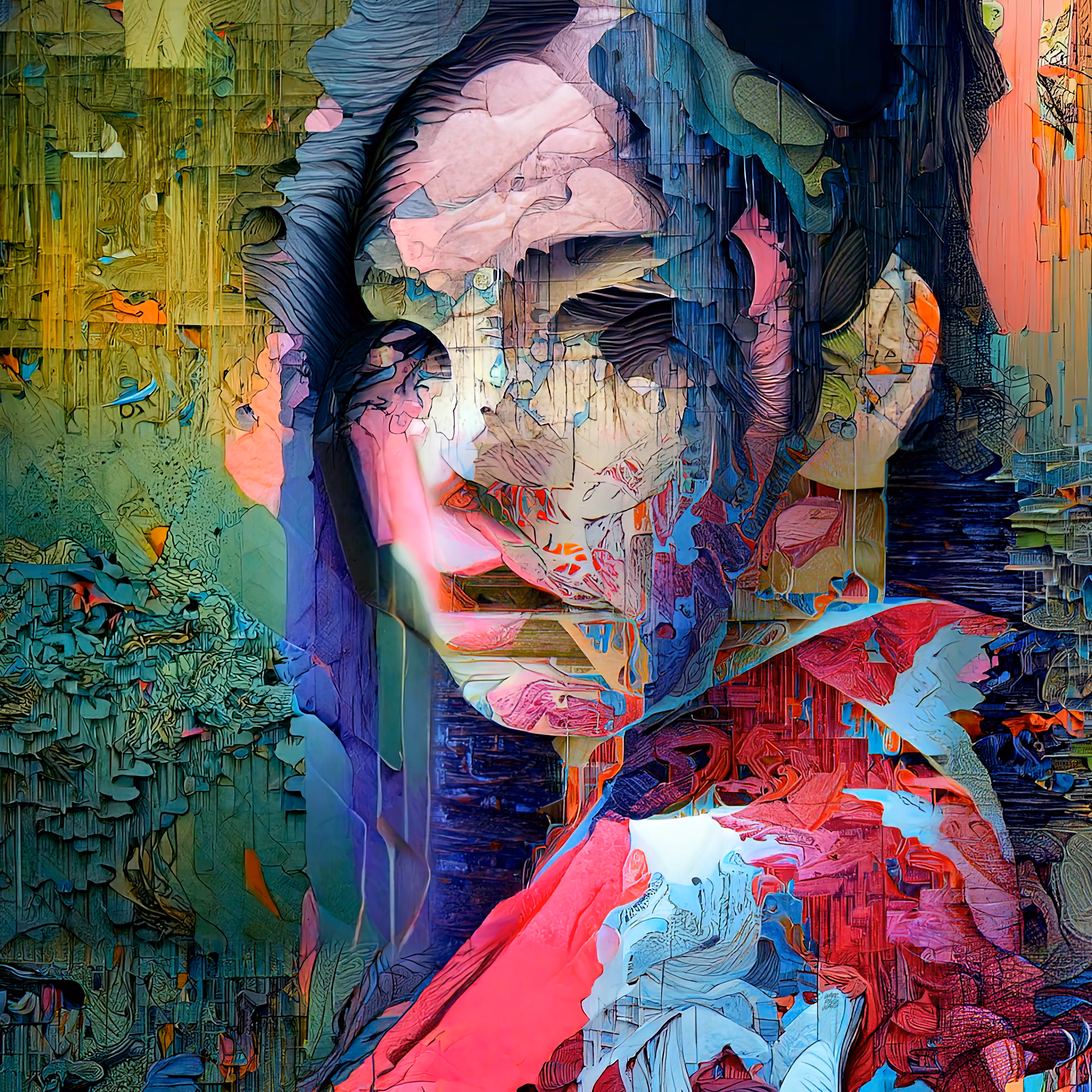 Red Kimono Girl 05
