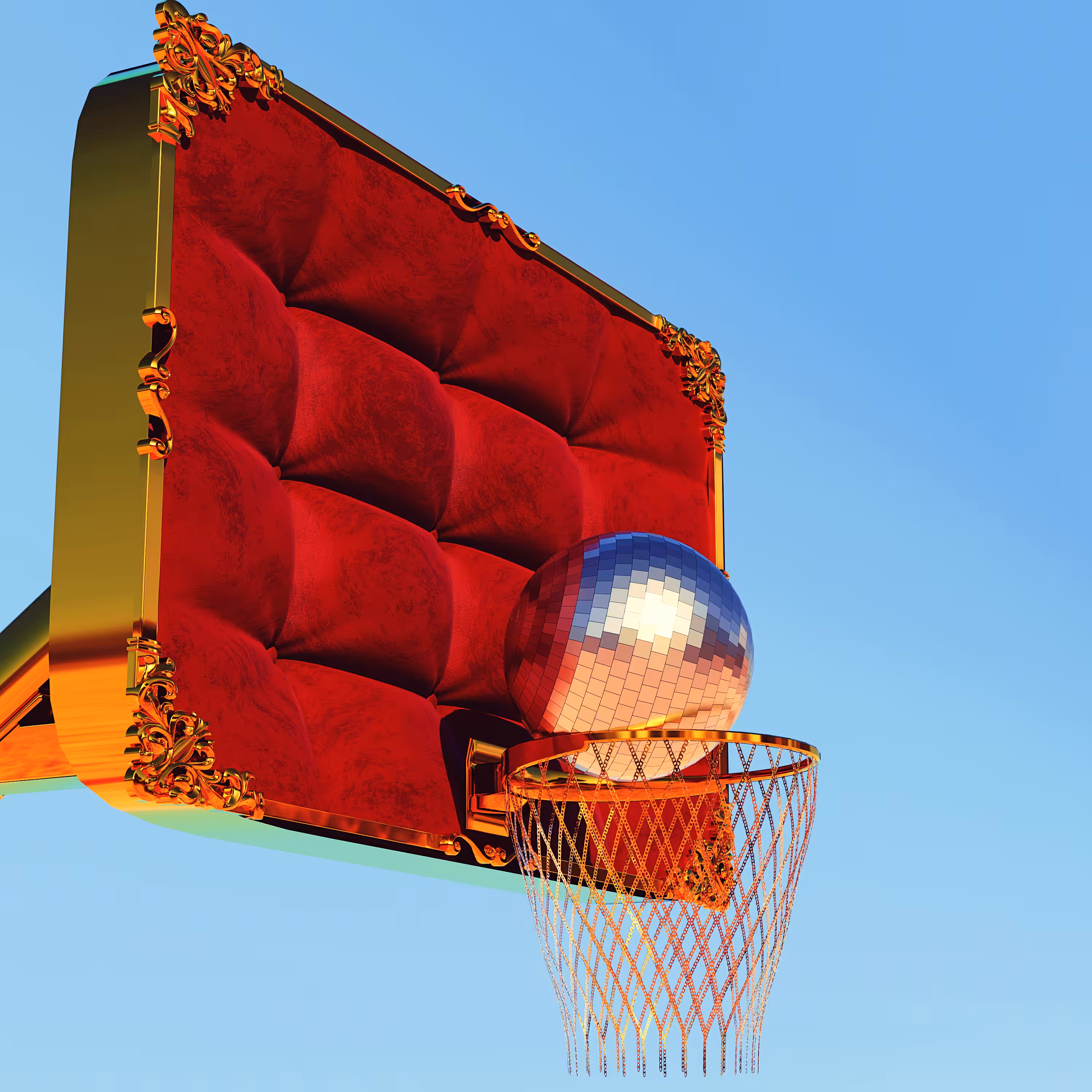 Shooting Hoops in the Hollywood Hills