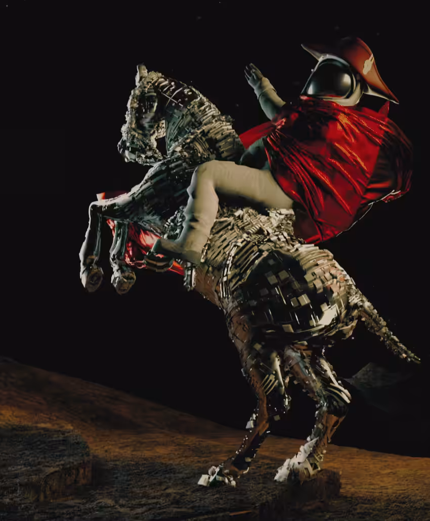 AstroNapoleon crossing the Mars