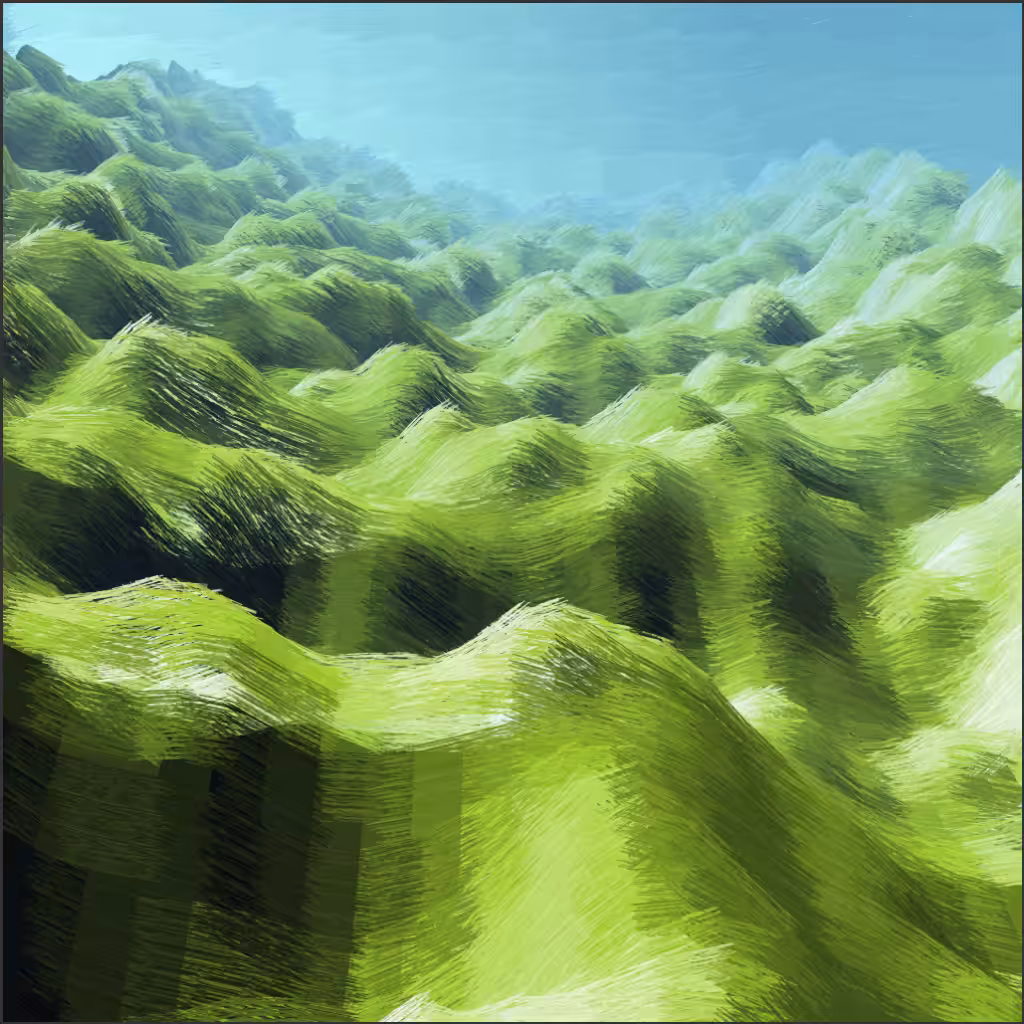 Lush Fields  #113